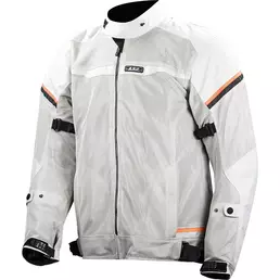 Ls2 Riva мотокуртка Light Grey Hv Orange Серый