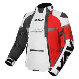 Ls2 X-master мотокуртка Grey Red Серый