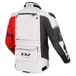 Ls2 X-master мотокуртка Grey Red Серый