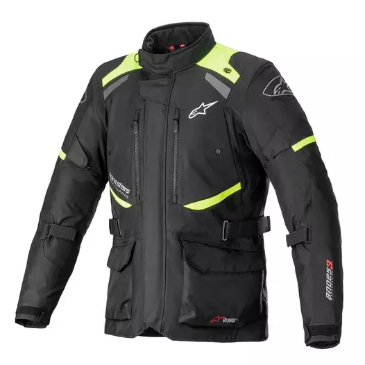 Alpinestars Andes V3 Drystar мотокуртка Black Yellow Желтый (размер: s)