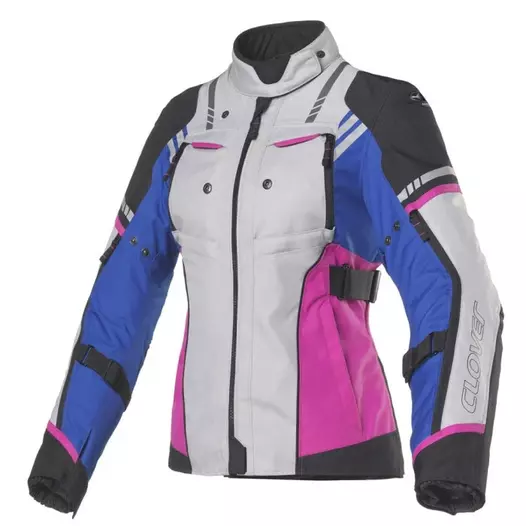 Clover Hyperblade Lady мотокуртка Blue Fuchsia Розовый (размер: xs)