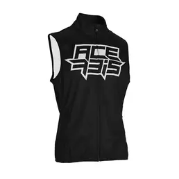 Acerbis Softshell Linear Gilet Black White Черный