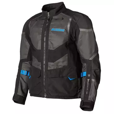 Klim Baja S4 мотокуртка Black Kinetik Blue Синий