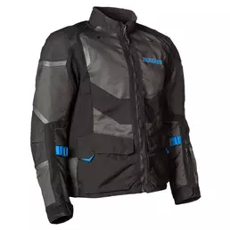Klim Baja S4 мотокуртка Black Kinetik Blue Синий