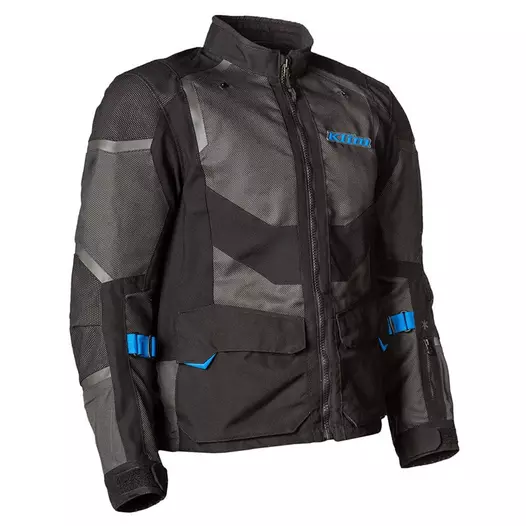 Klim Baja S4 мотокуртка Black Kinetik Blue Синий