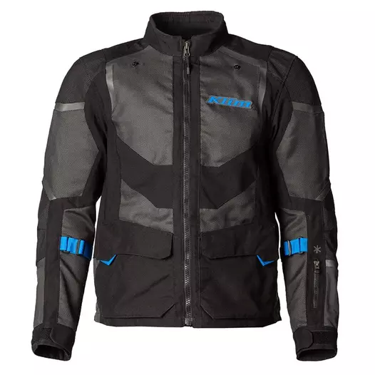 Klim Baja S4 мотокуртка Black Kinetik Blue Синий