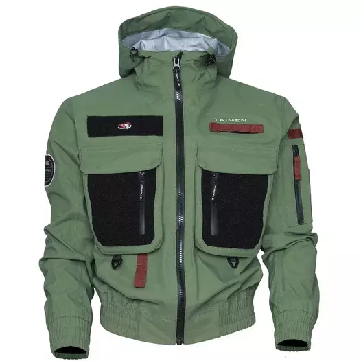 TAIMEN Bomber jacke Зеленый (размер: xs)