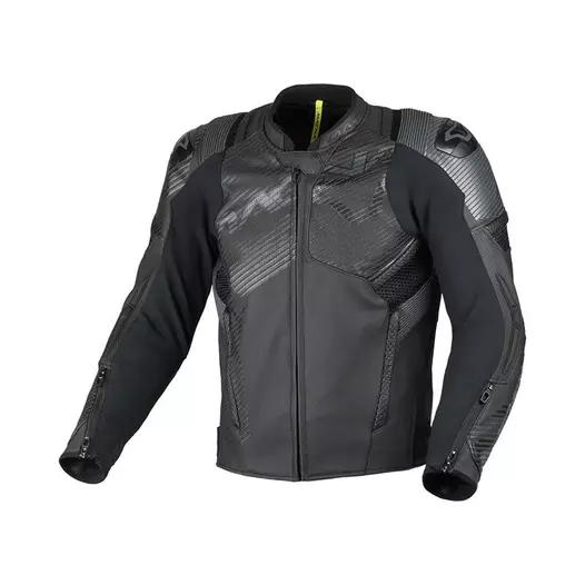 Macna Ignite Leather мотокуртка Black Черный (размер: 48)