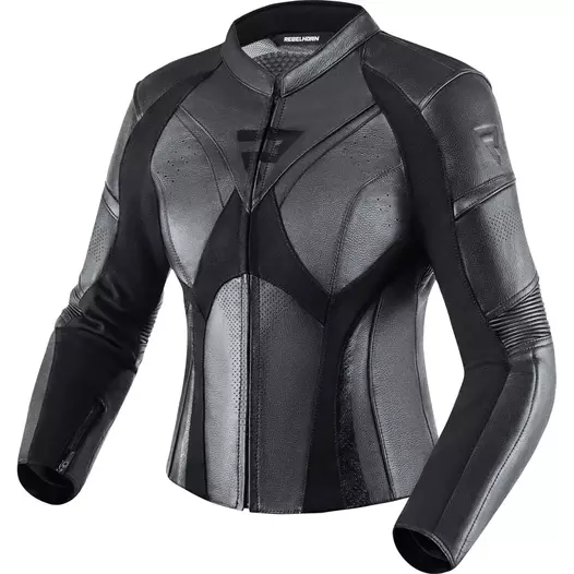 REBELHORN Rebel lederjacke Черный (размер: 32)
