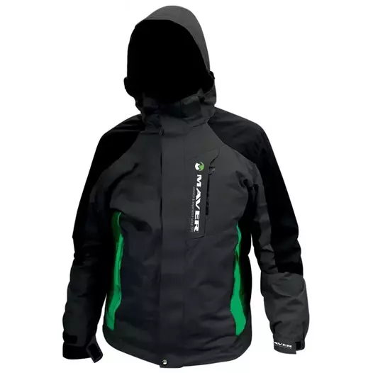 MAVER Thermal jacke Grey / Black / Green (размер: m)