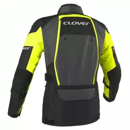 Clover Dakar 2 Wp мотокуртка Black Yellow Желтый