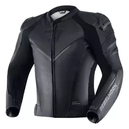 REBELHORN Fighter lederjacke Черный
