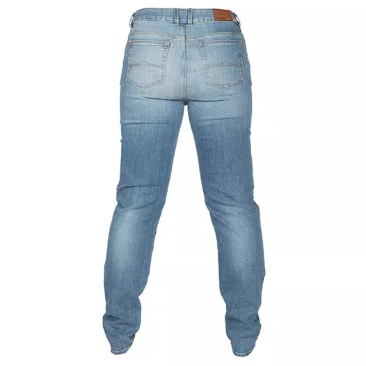 Klim Betty Tapered Stretch Denim Jeans Ice Blue Синий