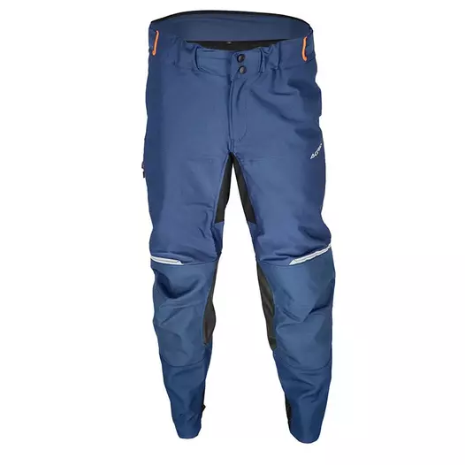 Acerbis X-duro мотоштаны Blue Orange Черный