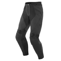 Dainese Pony 3 Leather мотоштаны Black Черный