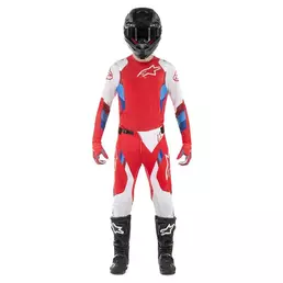 Alpinestar Supertech мотоштаны 2019 Red White Красный