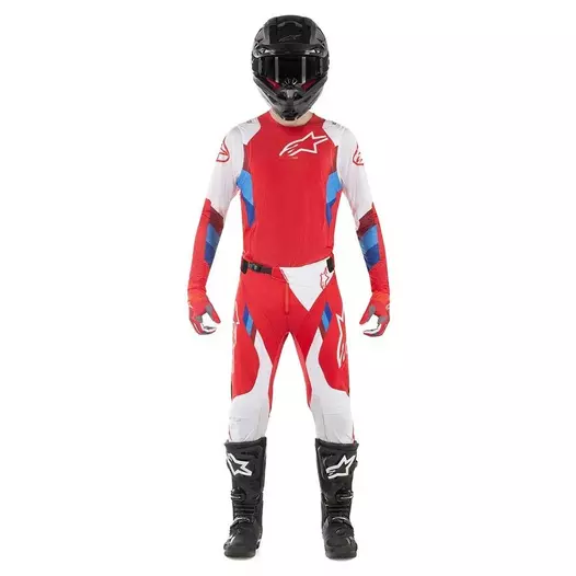 Alpinestar Supertech мотоштаны 2019 Red White Красный