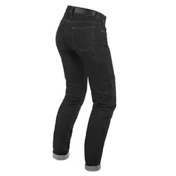 Dainese Denim Slim Lady Jeans Black Черный