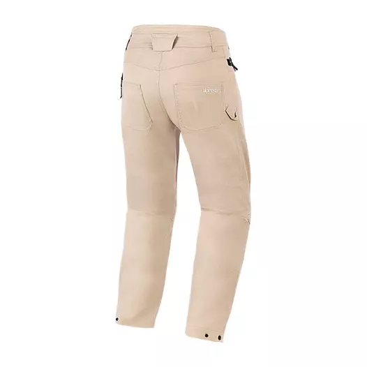 Alpinestars Flex-ast Canvas мотоштаны Aluminium Бежевый