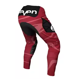 Seven Mx Zero 26.1 Sway мотоштаны Burgandy Красный