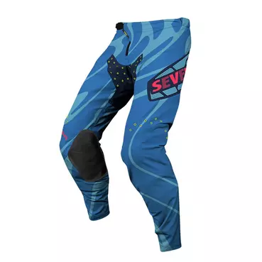 Seven Mx Zero 26.1 Sway мотоштаны Cyan Синий