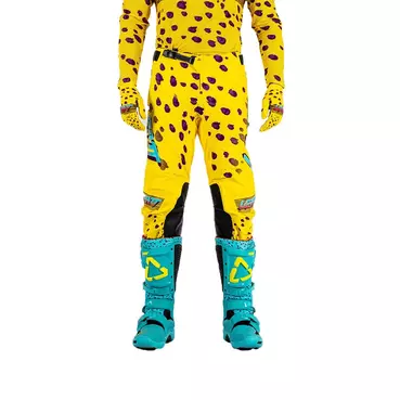 Leatt 5.5 Iks V.25 мотоштаны Cheetah Желтый