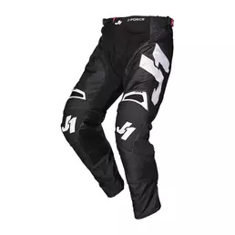 Just-1 J Force Terra мотоштаны Black White Черный