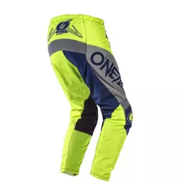 O'neal Element Factor мотоштаны Grey Blue Yellow Серый
