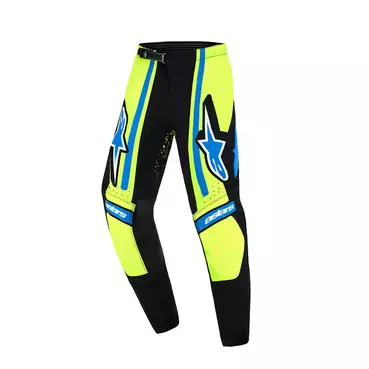 Alpinestars Youth Supertech Nomur мотоштаны Blue Yellow Синий