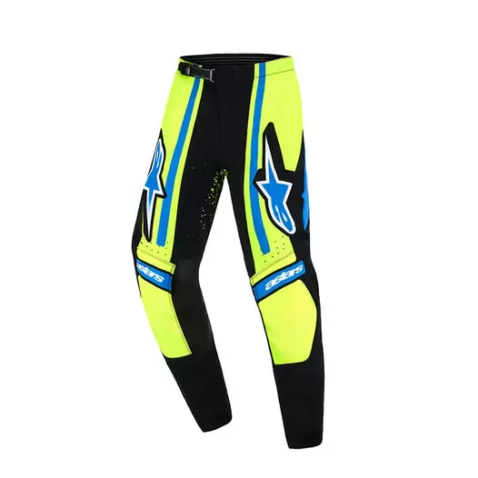 Alpinestars Youth Supertech Nomur мотоштаны Blue Yellow Синий (размер: 22)