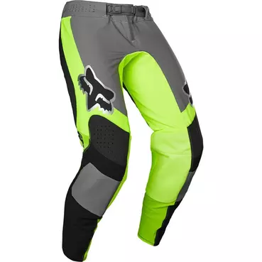 Fox Flexair Mirer мотоштаны Black Yellow Желтый