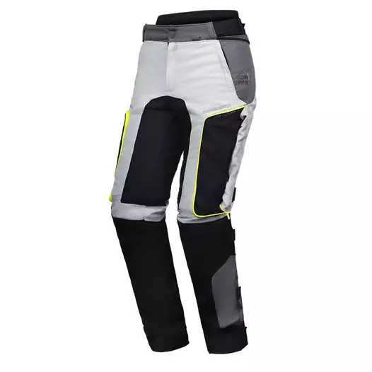 Ixon Vidar мотоштаны Grey Black Yellow Желтый