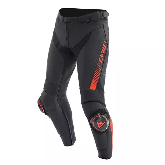 Dainese Super Speed Leather мотоштаны Red Черный (размер: 54)