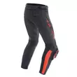 Dainese Super Speed Leather мотоштаны Red Черный