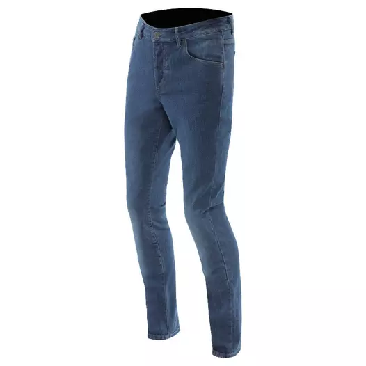 Dainese 5-pocket Denim Slim мотоштаны Deep Blue Синий (размер: 28)