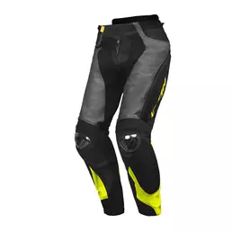 Ixon Vendetta Evo Leather мотоштаны Anthracite Yellow Черный