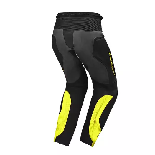 Ixon Vendetta Evo Leather мотоштаны Anthracite Yellow Черный