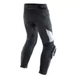 Dainese Delta 4 Leather мотоштаны Black White Белый