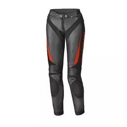 Held Lane 2 Lady Leather мотоштаны Black Red Красный (размер: 34)