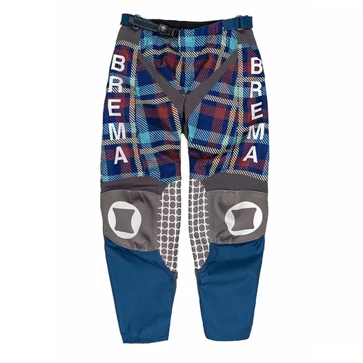 Brema Trofeo Chequered мотоштаны Blue Синий (размер: m)