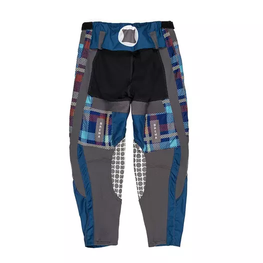 Brema Trofeo Chequered мотоштаны Blue Синий