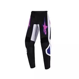 Alpinestars Youth Fluid Grid мотоштаны Black Purple (размер: 22)