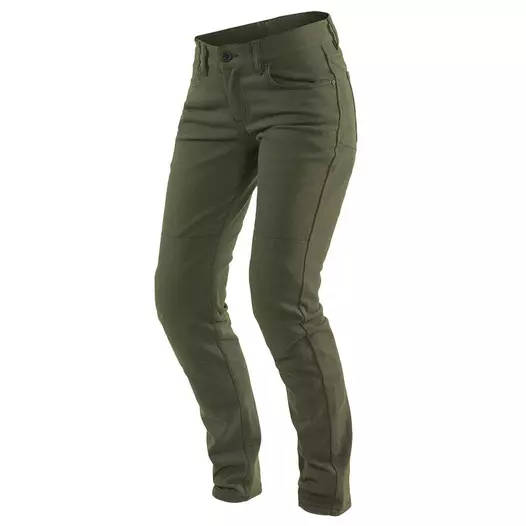 Dainese Classic Slim Lady Jeans Olive Зеленый (размер: 25)