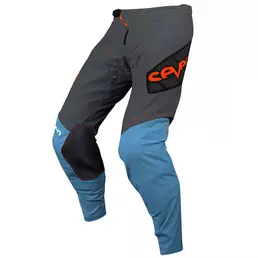Seven Mx Zero Midway мотоштаны Charcoal Красный