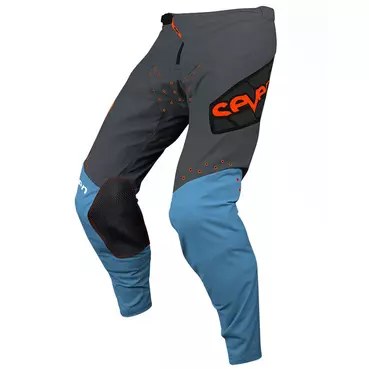 Seven Mx Zero Midway мотоштаны Charcoal Красный