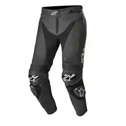 Alpinestars Track V2 Leather мотоштаны Black Черный