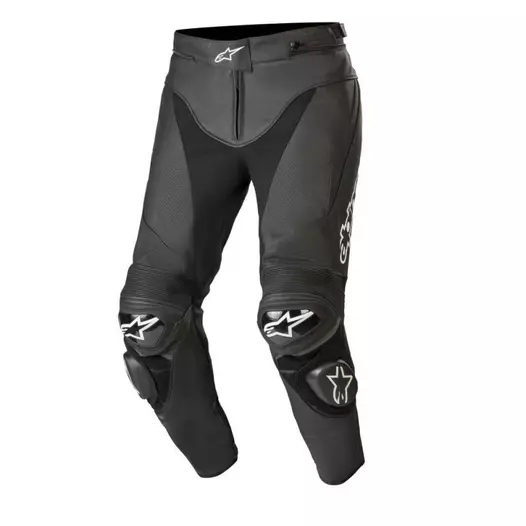 Alpinestars Track V2 Leather мотоштаны Black Черный (размер: 44)