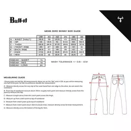 Bull-it Zero Skinny Regular Jeans Black Черный