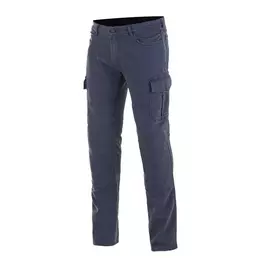 Alpinestars Cargo Jeans Blue Distressed Синий