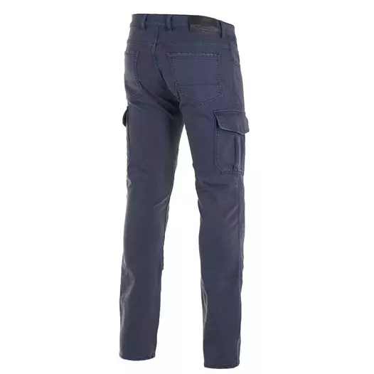 Alpinestars Cargo Jeans Blue Distressed Синий